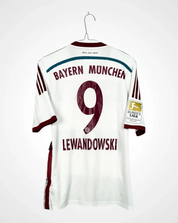 Koszulka piłkarska FC Bayern Monachium 2014/15 Away 9 Lewandowski [S]