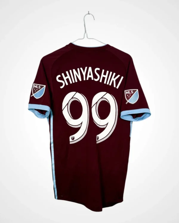 Football shirt AUTHENTIC Colorado Rapids 2018/19 Home 99 Shinyashiki [S]