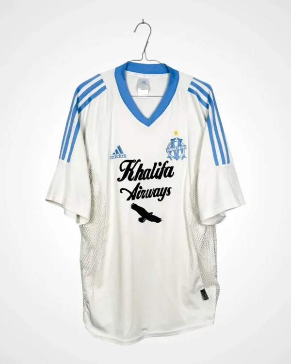 Football shirt Olympique Marsylia 2002/03 Home [XL]